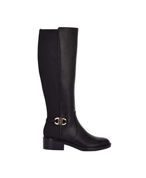 tommy hilfiger booties women& 39|tommy hilfiger knee high boots.